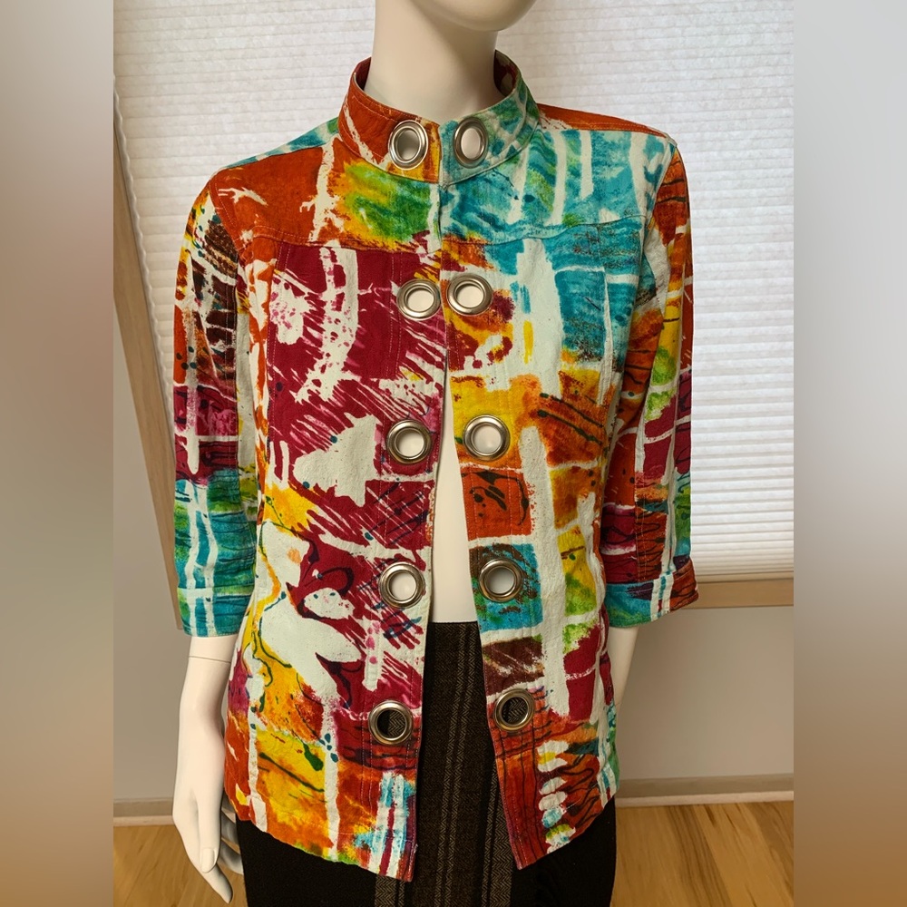 Parsley & Sage  100% Cotton Size L Women’s Top /Jacket Good Cond